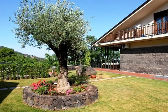 Bed and Breakfast Etna Hut à Nicolosi Couette-café